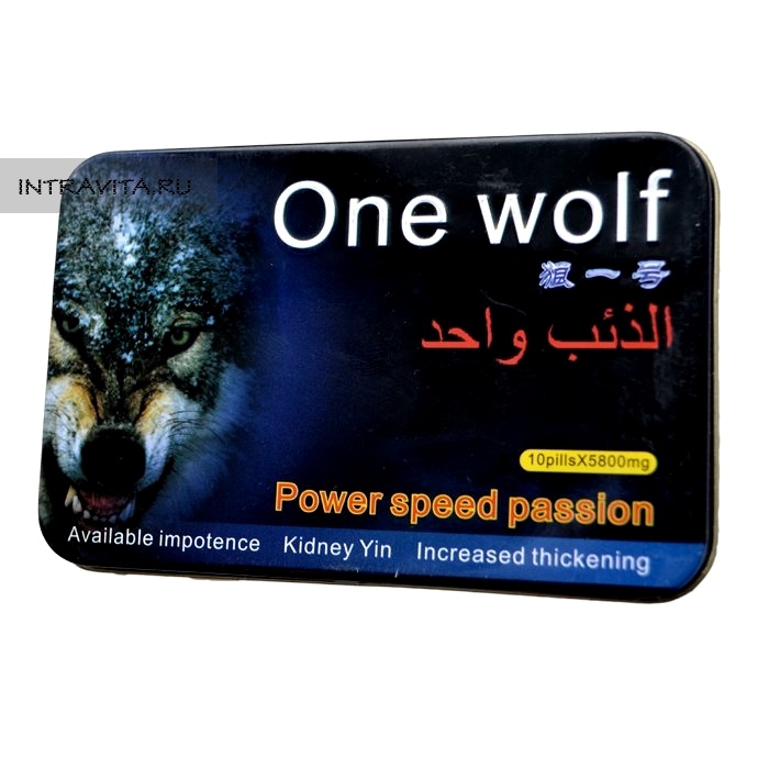 One Wolf Одинокий Волк капсулы для потенции